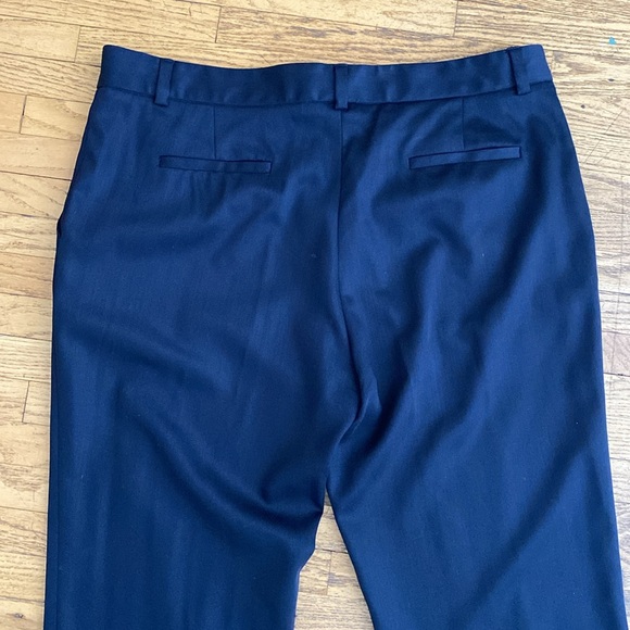 The Row navy lightweight wool slacks - Picture 5 of 8